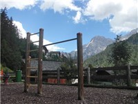 Parco giochi nel bosco