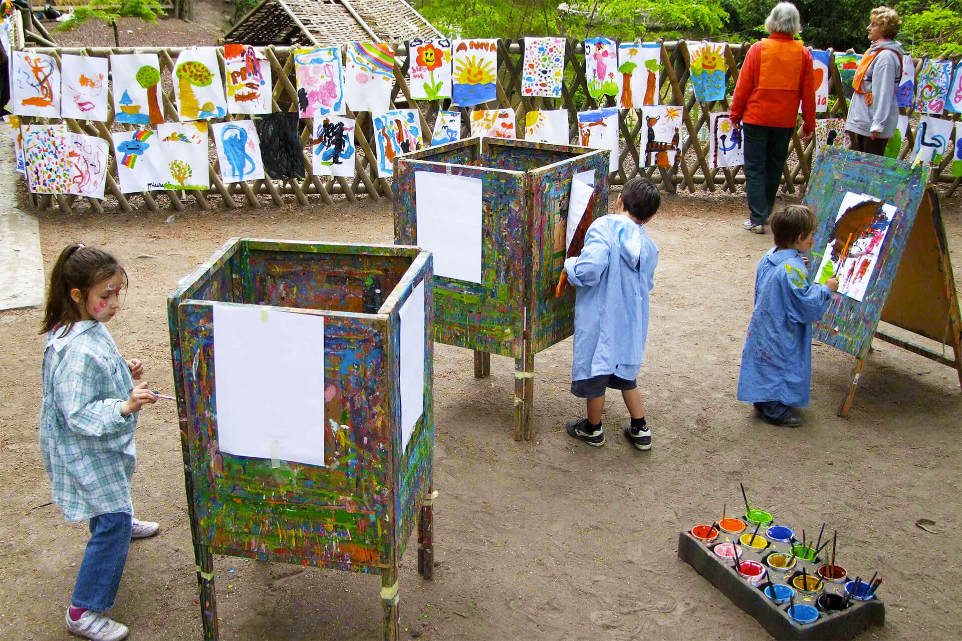 Laboratorio di pittura